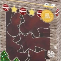 Birkmann Ausstechform-Set Weihnachten, 5-teilig