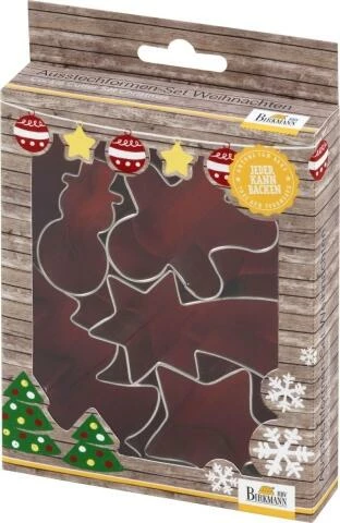 Birkmann Ausstechform-Set Weihnachten, 5-teilig 3 Birkmann Ausstechform-Set Weihnachten, 5-teilig