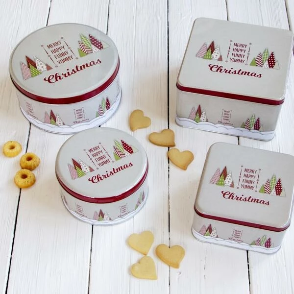 Städter Gebäckdose Yummy Christmas Ø 22 X 9,5 Cm Bunt Rund 5 Städter Gebäckdose Yummy Christmas Ø 22 X 9,5 Cm Bunt Rund – Bild 3