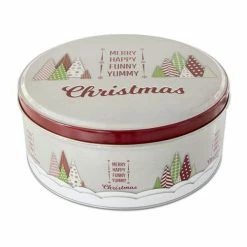 Städter Gebäckdose Yummy Christmas Ø 22 X 9,5 Cm Bunt Rund