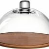 Leonardo Holzkäseplatte/Glasglocke CUCINA 2-teilig -Le Creuset Shop 210 018519 0 K