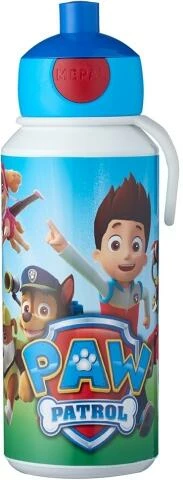Mepal Trinkflasche Pop-up Campus 400 Ml - Paw Patrol 3 Mepal Trinkflasche Pop-up Campus 400 Ml - Paw Patrol