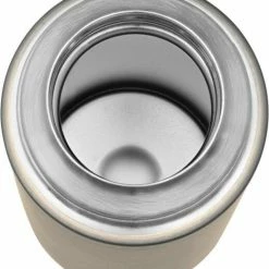 Lurch Isolier-Flasche Mit Becher Earth Grey 0,45L -Le Creuset Shop 215 RS3584 240913 240918 Isolier Flasche Earth Grey innen scr