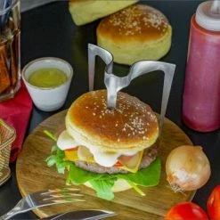 Lurch Burgerspieß King Mit Teller -Le Creuset Shop 215 RS4103 240506 Burgerspie King Motiv 3 scr