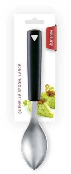 Triangle Quenelle Löffel Spirit, Groß 5 Triangle Quenelle Löffel Spirit, Groß – Bild 3