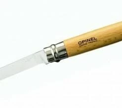 Opinel Messer Slim-Line, Größe 15, Rostfrei, Buchenholz