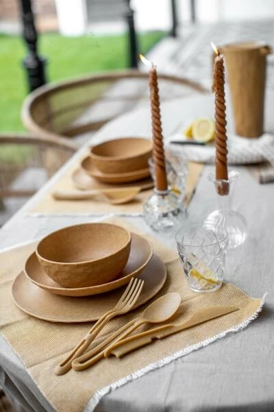 Koziol Besteck-Set KLIKK, 3-tlg. In Wood 9 Koziol Besteck-Set KLIKK, 3-tlg. In Wood – Bild 7