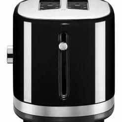 KitchenAid Toaster Mit Manueller Bedienung 2-Scheiben In Onyx Schwarz 11 KitchenAid Toaster Mit Manueller Bedienung 2-Scheiben In Onyx Schwarz -Le Creuset Shop 5KMT2116EOB SideRight