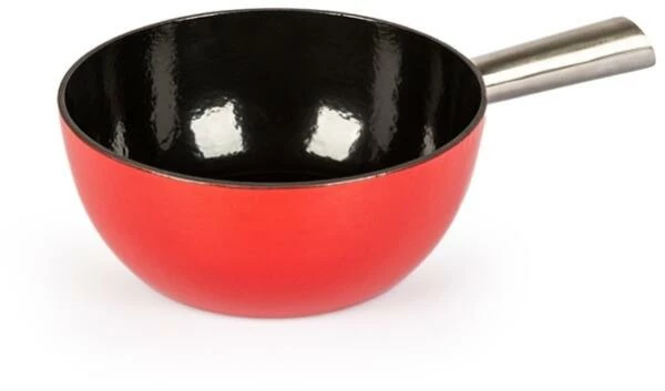 Stöckli Käsefondue-Caquelon Elegance, Rot-schwarz 21 Cm / 2,2 L 4 Stöckli Käsefondue-Caquelon Elegance, Rot-schwarz 21 Cm / 2,2 L – Bild 2