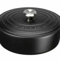 Le Creuset Bräter Signature Oval In Schwarz 27 Cm / 4,1 L