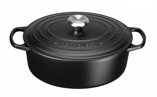 Le Creuset Bräter Signature Oval In Schwarz 33 Cm / 7,5 L 3 Le Creuset Bräter Signature Oval In Schwarz 33 Cm / 7,5 L