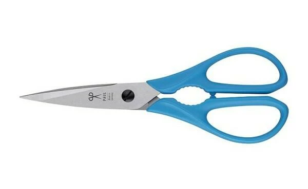 Scherenmanufaktur Paul Universalschere Mit Mikroverzahnung, Blau 3 Scherenmanufaktur Paul Universalschere Mit Mikroverzahnung, Blau