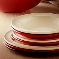 Le Creuset Shop -Le Creuset Shop EH 887X Amb Assiettes Plates Pile A 4
