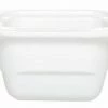 Emile Henry Gastro Emile Henry GN-Schale Rechteckig 1/6 In Weiß 100 Mm/ 1 L -Le Creuset Shop HD053466 hexagonblanc 1 1