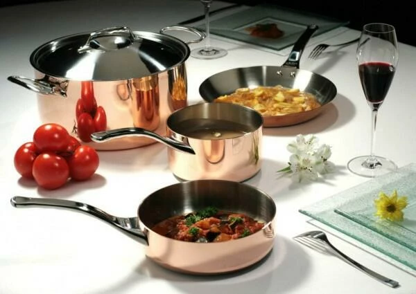 De Buyer Kupferpfanne Inocuivre 20 Cm / 4 Cm / 14 Cm 4 De Buyer Kupferpfanne Inocuivre 20 Cm / 4 Cm / 14 Cm – Bild 2