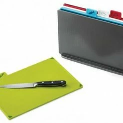 Joseph Joseph Schneidebretter-Set Index Groß In Graphit, 4-tlg. 7 Joseph Joseph Schneidebretter-Set Index Groß In Graphit, 4-tlg. -Le Creuset Shop JJ index reg graphite 60132 CO2 neu l