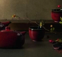 ASA Becher Kolibri In Chestnut -Le Creuset Shop Kolibri RustyRed Teekannen