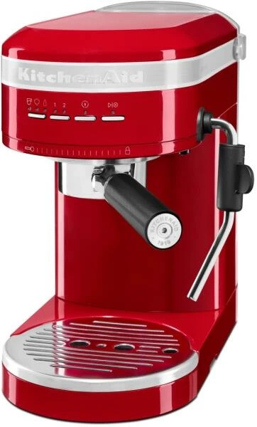KitchenAid Halbautomatische Espressomaschine ARTISAN In Empire Rot 4 KitchenAid Halbautomatische Espressomaschine ARTISAN In Empire Rot – Bild 2