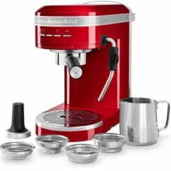KitchenAid Halbautomatische Espressomaschine ARTISAN In Empire Rot 14 KitchenAid Halbautomatische Espressomaschine ARTISAN In Empire Rot -Le Creuset Shop P200142KP 074z EMEA ER