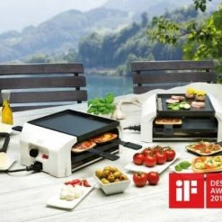 Stöckli PizzaGrill Four4 Endgerät In Weiß -Le Creuset Shop PG FourFour iF rgb neu 1