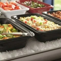 Emile Henry Gastro Emile Henry GN-Schale Rechteckig 1/6 In Weiß 100 Mm/ 1 L -Le Creuset Shop RECTON AMBIANCE 4 l 1