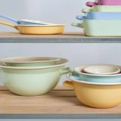 Riess Emaille Riess Omelettpfanne Aus Emaille In Pastell-blau -Le Creuset Shop RIESS AMBIENTE CLASSIC Pastell Bunt 2019 11 20 highres