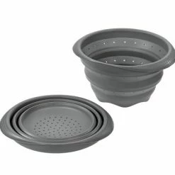 Lurch Faltsieb Silikon Anthrazit, 2 Liter