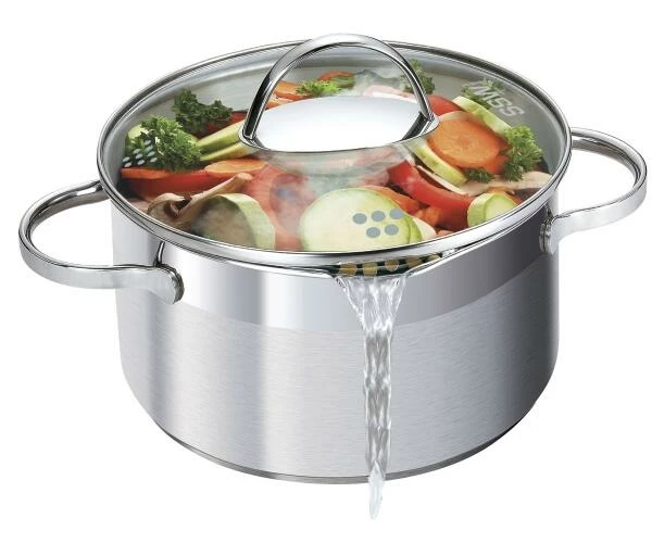 SSW Kochtopf Comfort Mit Glasdeckel 14 Cm/ 8 Cm / 1 L – Bild 3