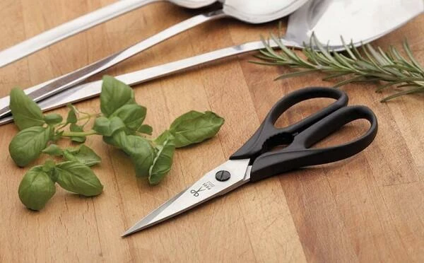 Scherenmanufaktur Paul Universalschere Mit Mikroverzahnung, Blau 4 Scherenmanufaktur Paul Universalschere Mit Mikroverzahnung, Blau – Bild 2