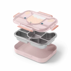 Monbento MB Lunch-Box Wonder In Rosa Sheep -Le Creuset Shop mbwonder rose eclate