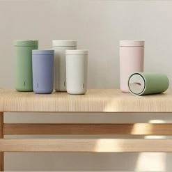Stelton Isolierbecher To Go Click, Soft Rose 0,4 Liter -Le Creuset Shop to go click pastell 1