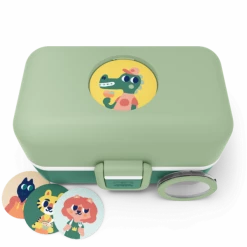 Monbento MB Tresor Bento-Box In Grün Forest 8 Monbento MB Tresor Bento-Box In Grün Forest -Le Creuset Shop tresor greenforest dessus