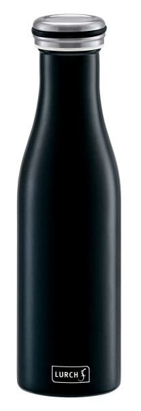 Lurch Isolierflasche In Mattschwarz, Doppelwandig 750 Ml / 29,5 Cm / 7,4 Cm 3 Lurch Isolierflasche In Mattschwarz, Doppelwandig 750 Ml / 29,5 Cm / 7,4 Cm